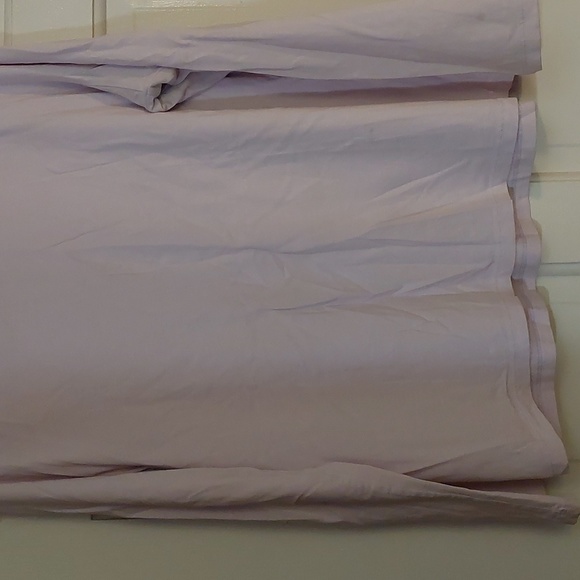 Women Eddie Bauer v-neck long sleeve top; Size: 1X, Color: Lavender 100% Cotton! - Picture 9 of 15